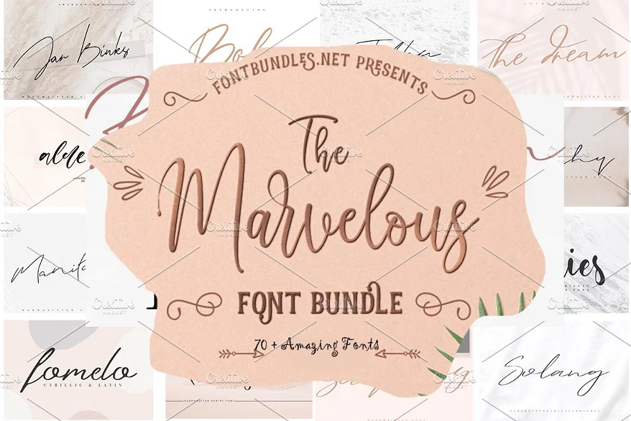 Download The Marvelos Handwritten Font Bundle Font Free - Kufonts.com